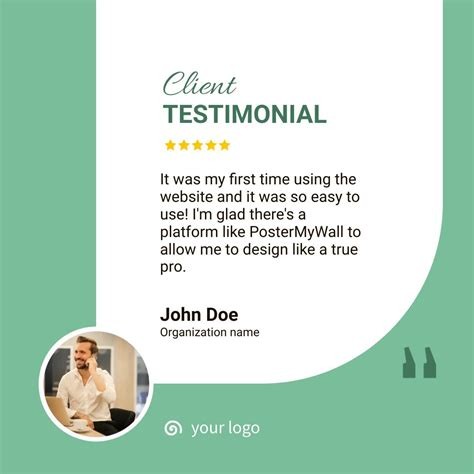 Testimonial - John Doe